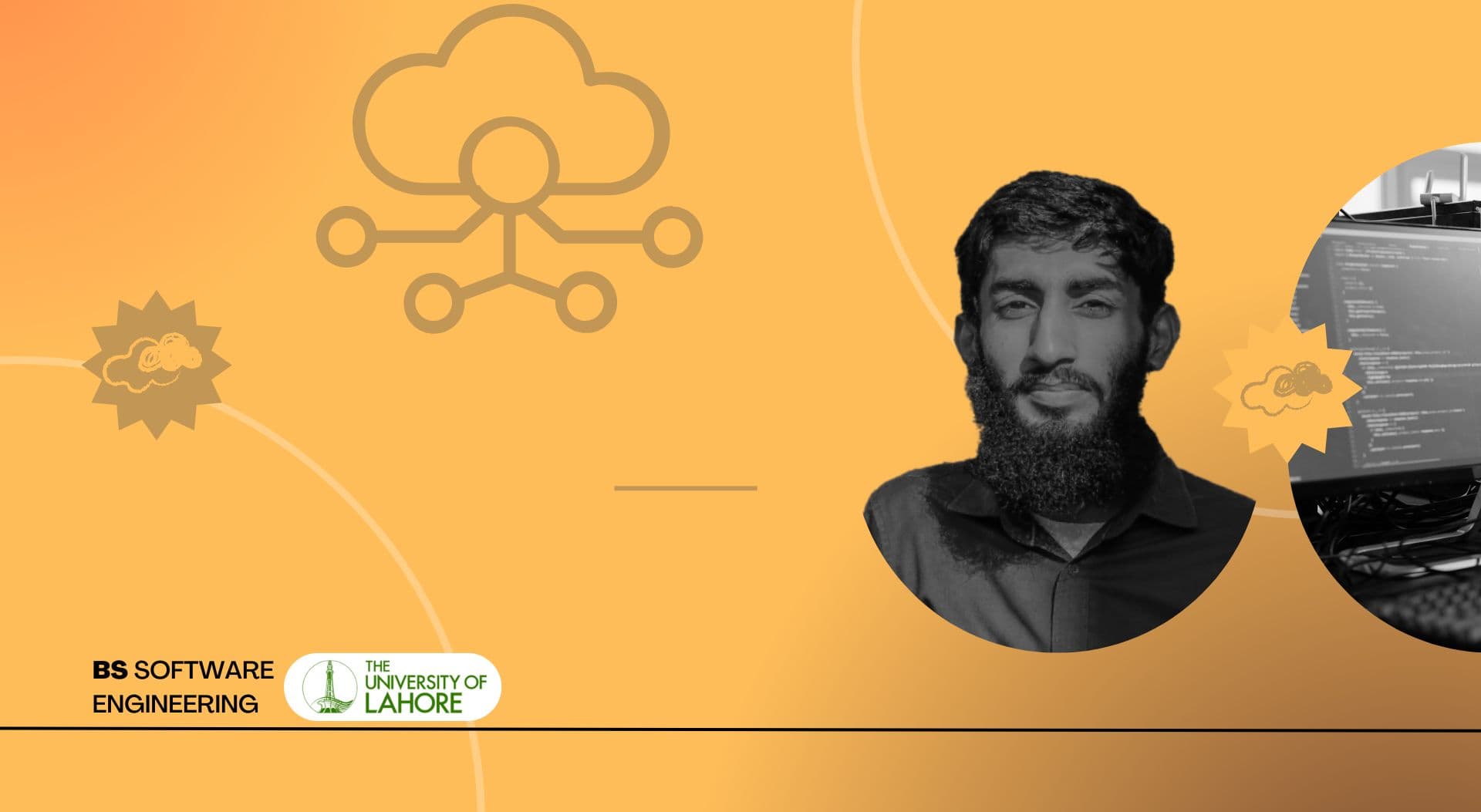 Abdullah Kaleem portfolio background